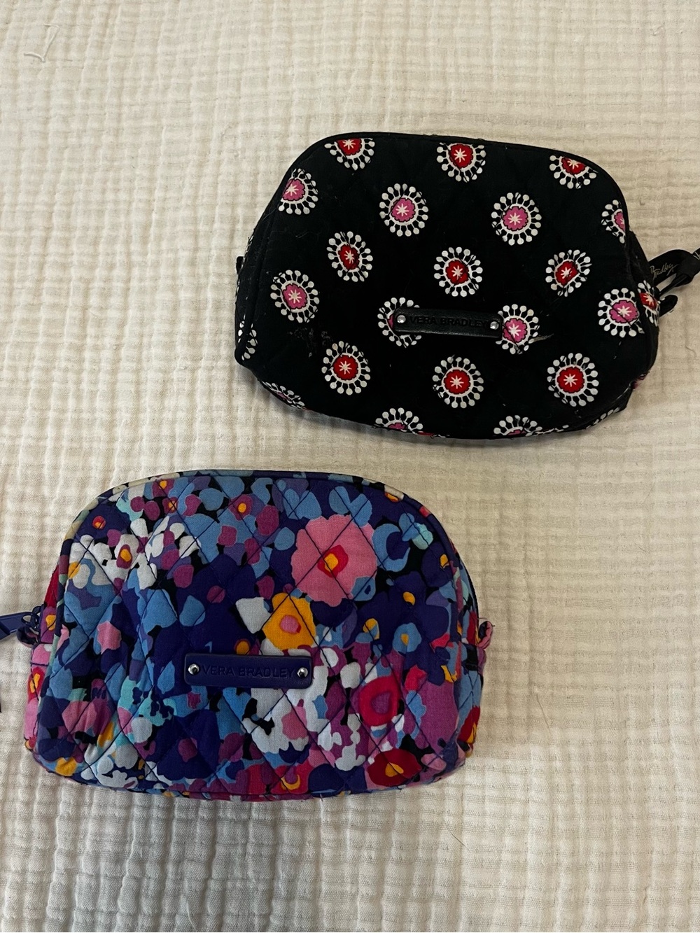 Vera Bradley Quilted Cosmetic Pouches